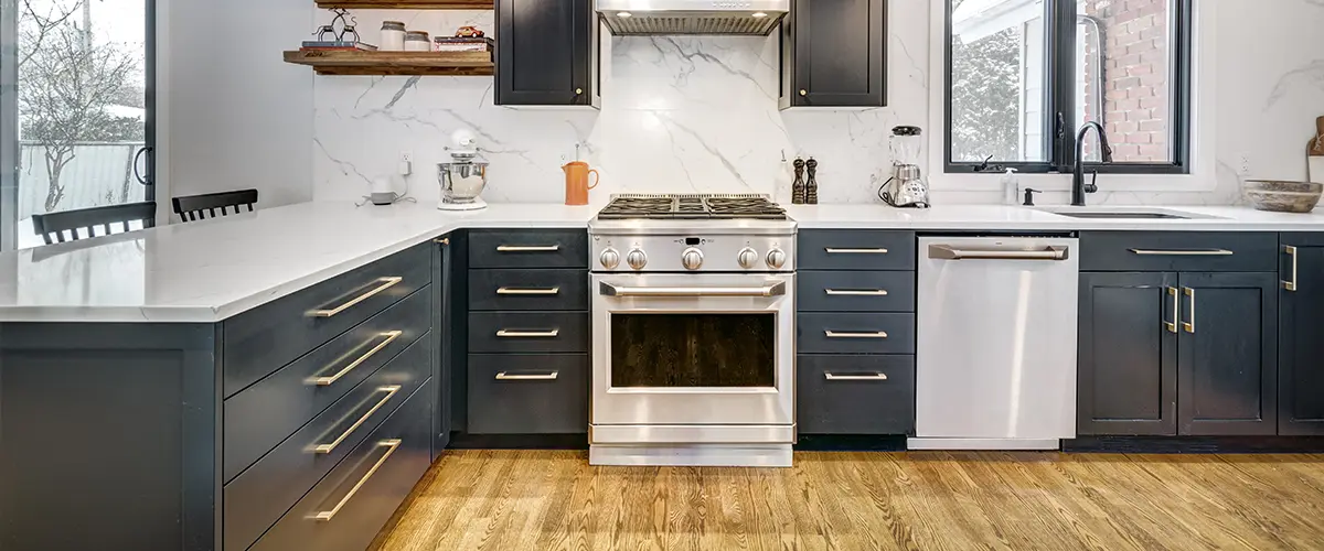 l shaped kitchen layout