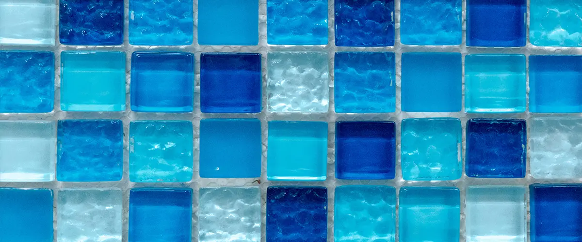 Types of Bathroom Tiles - glass tiles